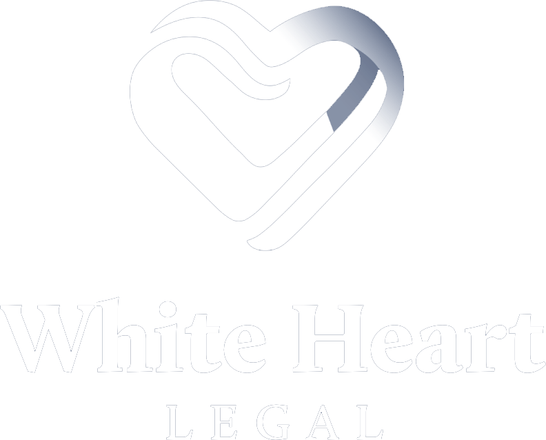 White Heart Legal Logo